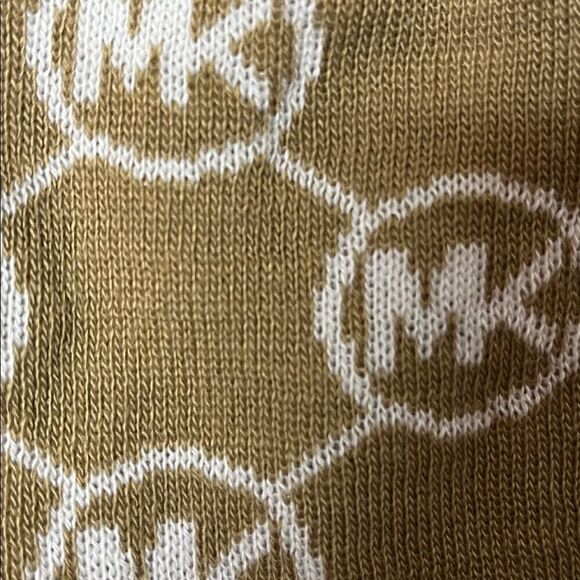 Michael Kors MK  Logo Camel & White Hat - Picture 3 of 4